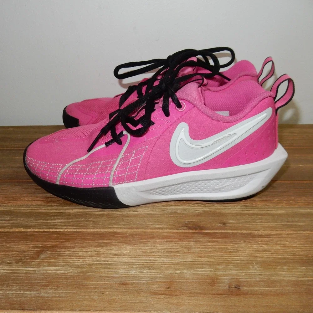 Nike Court Jr Lite 4 Kids Tennis Shoes Hyper Pink White FD7033-600 Size 2.5Y